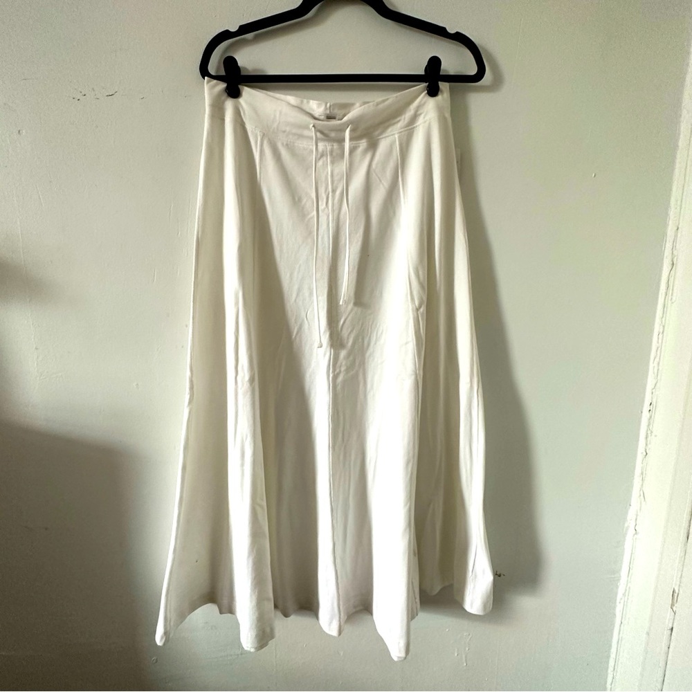 NWT J Jill White Maxi Skirt.
